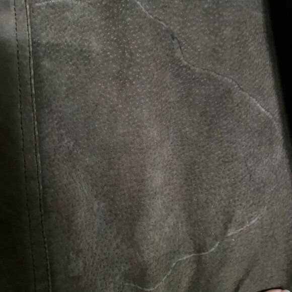 Vintage Basic Editions Suede Bomber Jacket - Picture 8 of 10